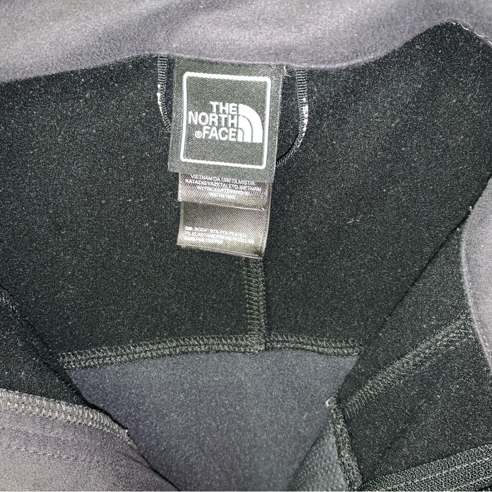 The North Face Momentum Fleece Jacket Mens Medium Gray/Black Full Zip Outdoor - Picture 4 of 5